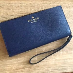 Kate Spade clutch in Navy